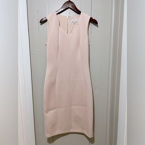 Calvin Klein, blush pink dress, size 6